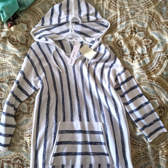 Pullover long sweater with tags tribal - Picture 1 of 4